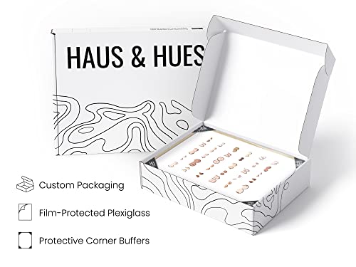 HAUS AND HUES Funny Bathroom Wall Art Decor Bathroom Prints Funny Restroom Art Posters Fun Boobs Poster Artwork For Walls (Beige Frame 24"x36") - color: Boobs, size: 24"L x 36"W, style: Beige Framed