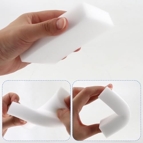 10 Pack Melamine Sponges Multi-Functional Cleaning Sponge Eraser for Household Kitchen Bathroom Bathtub Sink Melamine Sponge Foam Pads in Bulk - size: 10