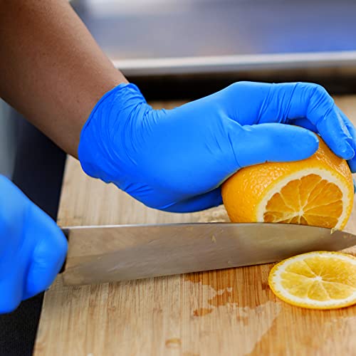 PEIPU Nitrile Disposable Gloves，Powder Free, Cleaning Service Gloves, Latex Free - size: X-Large (Pack of 100), style: 100 Pcs