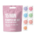 Naisture 15 Min Pamper Me Kit Korean Spa Skincare Gift Set for Women-Head to Toe with Hair, Face, Eye, Hand, & Foot Masks (7 pcs) - color: Pamper Me Kit