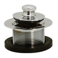 Westbrass D3324-05 1-1/2" NPSM Pull & Drain Bathtub Plug, Coarse Thread, Polished Nickel - color: Polished Nickel