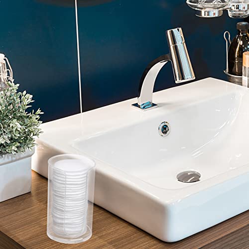 LoveBB Bathroom Cup Dispenser, 3oz-5oz Small Disposable Paper Cups Holder for Bathroom Vanity Countertop's Rinsing/Mouthwash Cups, Clear - color: Clear