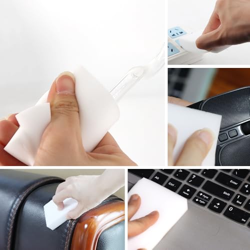 10 Pack Melamine Sponges Multi-Functional Cleaning Sponge Eraser for Household Kitchen Bathroom Bathtub Sink Melamine Sponge Foam Pads in Bulk - size: 10