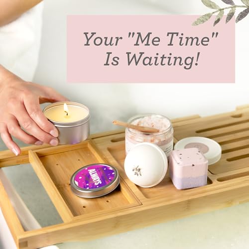 Lizush Luxury Spa Gifts for Women - 15 Piece Lavender Gifts for Her, Gift Baskets for Women, Body Care Set for Mom, Birthday Box, Self Care Spa Kit For Wife - Handmade in the USA - size: Lavender 15 Piece