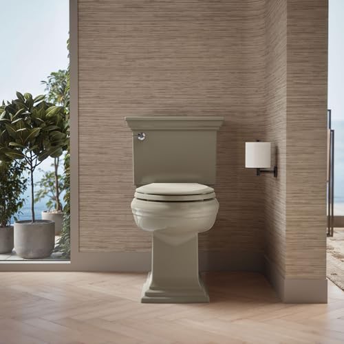 KOHLER CACHET® Nightlight Soft Close Toilet Seat Elongated, ReadyLatch®, Grip-Tight Hardware, SANDBAR - color: Sandbar, size: Elongated
