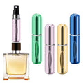 Refillable Perfume Portable Atomizer Bottle Refillable Perfume Spray, Travel Perfume (5ml, 4 Pack) (Green，Pink，Gold，Royal Blue) - color: Green，Pink，Gold，Royal Blue