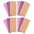 ARCH&M Exfoliating Washcloth 12 Pack, Peach Purple Pink | Back Scrubber for Shower, Japanese Exfoliating Shower Towel, Daily Use, Korean Beauty Wash Cloth - style: Peach x 4 Purple x 4 Pink x 4