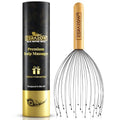ZERAZOW® Scalp Massager with 32-Prong, Head Massager Scalp Massage Tool for Relaxation, Beech Wood Head Scratcher, Scalp Scratcher for Head Massage, Scalp Stimulator, Fathers Day Gift for Men/Women