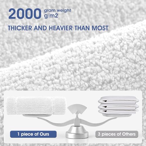 IM HOME Bathroom Rugs Sets 2 Pieces, Ultra Soft Thick Plush Fluffy Microfiber Absorbent Bath Mat, Non-Slip Backing, Machine Washable Bath Mats for Bathroom (24"x17" + U Shape 24"x20", Cream White) - color: Cream White, size: 24"x17" (Rectangular) + 24"x20