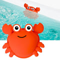 Bathtub Overflow Drain Cover Tub, Silicone Bathroom Overflow Drain Cover, Adds Inches of Water for Deeper &Warmer Bath, Orange Crab