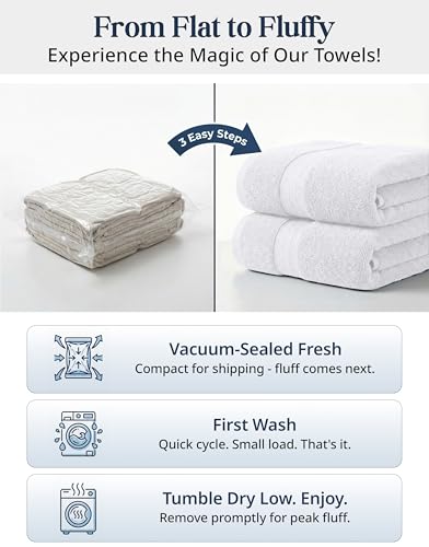 LANE LINEN 100% Cotton Bath Towel Set - 16 Pieces - Super Soft, Highly Absorbent & Quick Dry - 4 Bath, 8 Washcloths, 4 Hand Towels for Bathroom - Hotel Quality, Ideal for Spa, Gym & Travel - White - color: 02: White