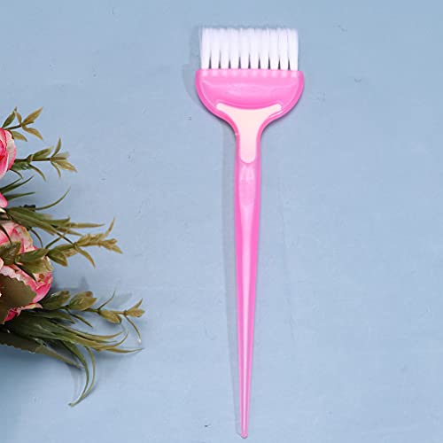 Beaupretty Hair Dye Brush Set 4 Pcs Hair Coloring Brushes and Comb Applicator Kit for Salon Home Diy Dyeing Highlights Foiling Treatment - color: Pink