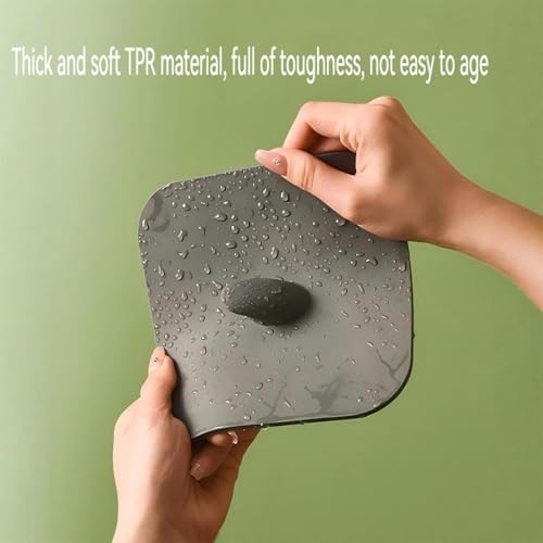 Bathtub Drain Stopper, Silicone Drain Cover for Kitchen,Bathroom and Laundry