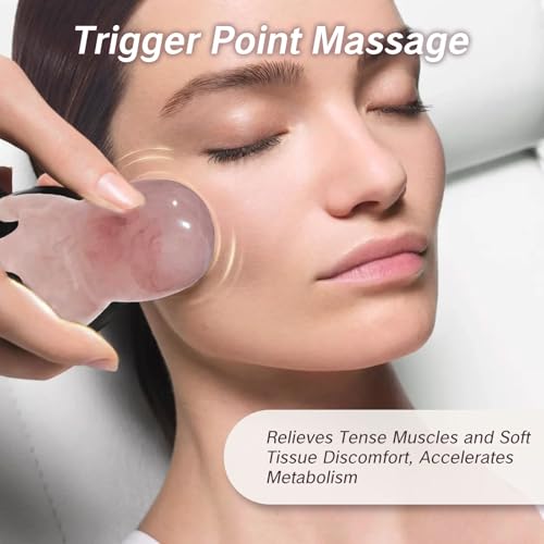 NIIIYTYB 2Pcs Head Massage Tools - Scalp Massager & Scraper for Deep Relaxation - Acupressure Massager - Pink - color: Pink