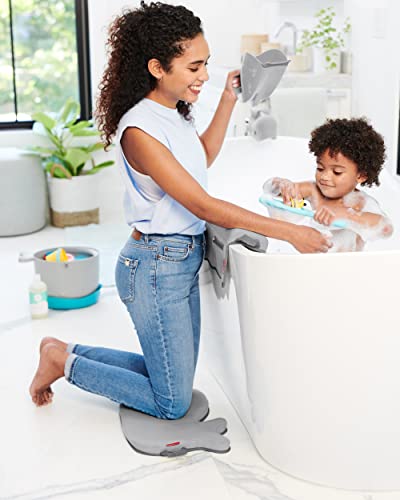 Skip Hop Baby Bath Rinse Cup MOBY Tear-free Waterfall Rinser Grey Age 0+ - style: Moby Rinser Grey