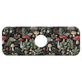 Faucet Fast Absorbent Pad - Beautiful Mushroom Plants Drying Pad, Suitable For Kitchen, Bathroom, Island And Other Scenes - color: Beautiful mushroom plants