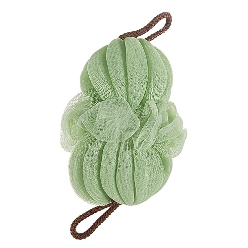 Large 85g Green Bath Loofah Sponge Loofa Luffas Shower Puff Pouf Ball Exfoliating Body Back Scrubber for Men&Women - style: Style 5