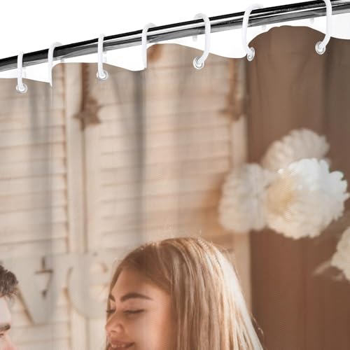 Personalized Shower Curtain Set Custom Photo Shower Curtains Modern Minimalist Home Bathroom Curtain Decor with 12 Hooks 72 Inch Wide * 72 Inch High - color: 1 Photo, size: 72"W x 72"L (Pack of 1)