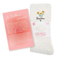 CoolMate Cozy Soft Cloud Socks, Fuzzy Socks for Women - color: B.03 - Grandma Flowers Cream
