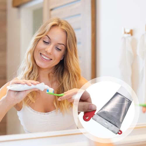 10 Pcs Metal Toothpaste Squeezer, Tube Squeezer Tool Toothpaste Roller Tube Wringer for Extruding Toothpaste Facial Cleanser Cosmetics