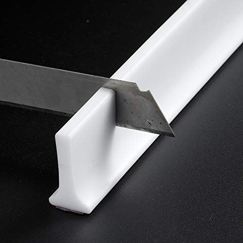 GenericBrands Collapsible Shower Threshold Water Dam, Flood Shower Water Barrier for Retention System Keeps Dry And Wet Separation 96Inch - color: 96Inch
