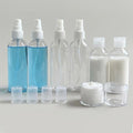 8-Pack Travel Bottles (100ml & 80ml) TSA Approved Leakproof Reusable for All Toiletry Essentials and More