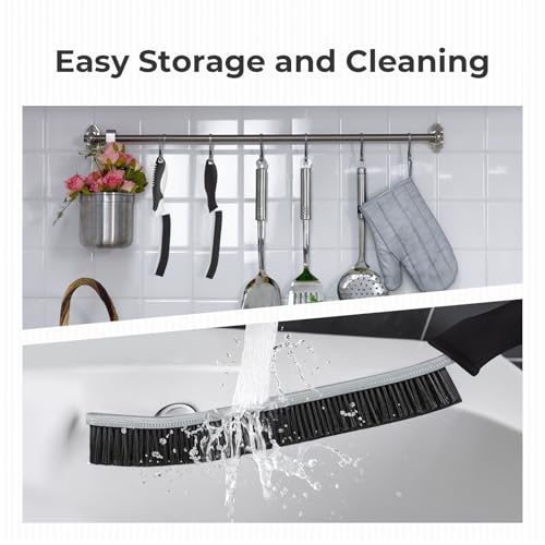 TQRR Cleaning Brush-Hard Crevice Cleaning Brushes, Multifunctional Window Groove Brushes, Grout Brush, Cleaning Tool for Bathroom, Kitchen, Toilet, Tile, Sink, Home (6, Green) - color: Green
