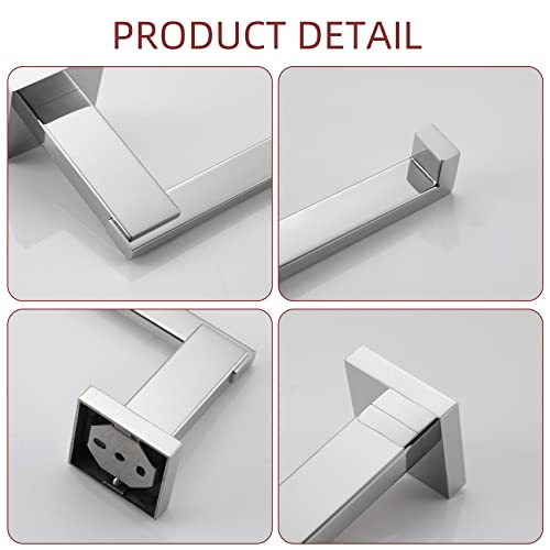KOKOSIRI Chrome Toilet Paper Holder for Kitchen Bathroom Washroom Toilet Tissue Roll Holder Hold Mega Rolls Stainless Steel, Wall Mounted B2006CH - color: Polished Chrome
