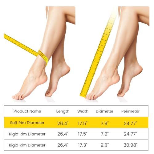 Cast Covers for Shower Leg, Waterproof Cast Cover for Showering, Cast Protector for Shower Leg Adult, Shower Boots for Foot After Surgery, Knee, Ankle, Foot (Diameter - 7.9") - color: Leg, style: Soft Black