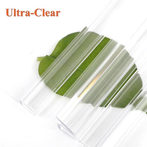 Frameless Shower Door Seal Strip 2 Pack x 39 Inch MD Glass Shower Door Bottom Seal Side Seal Strip Door Sweep for 3/8" Glass Ultra-Clear Polycarbonate Stop Shower Leaks Create A Water Barrier - color: MD-Type Bottom, size: 2PCS x 39" for 3/8" Glass