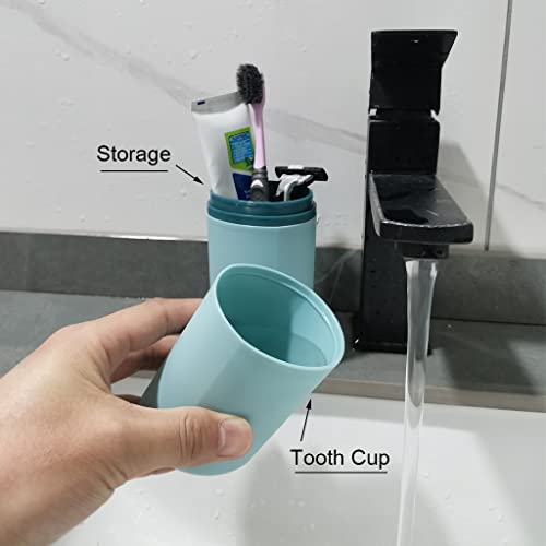 1 Pcs Travel Toothbrush Holder Plastic Toothbrush Travel Case Portable Toothbrush Holder for Travel Normal Toothbrush Electric Toothbrush Container for Traveling Business Camping Daily Uses - color: White