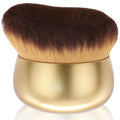 Extra Large Body Makeup Brush For Self Tanner, Leg Makeup &Bronzer Blend,75 mm Wide-headed Kabuki Brush Provides More Even& Pretty Application, Sunscreen Face&Back Makeup Brush, Wet&Dry Use- Gold - color: Gold