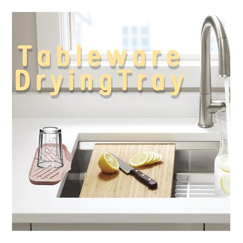4.9” x 3.9” Silicone Soap Dish with Self-Draining Spout, Multi-Purpose Kitchen Bathroom Sink Organizer Tray for Bar Soap, Sponge, Dispenser Bottle Counter Storage, Pink - color: Pink, size: 4.9” x 3.9”