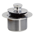 Westbrass D3324-26 1-1/2" NPSM Pull & Drain Bathtub Plug, Coarse Thread, Polished Chrome - color: Polished Chrome