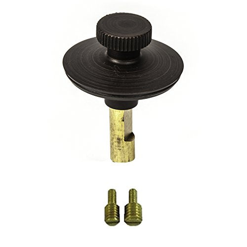 Universal Lift n Turn, (Twist Close) Bath Tub/Bathtub Drain Stopper Includes 3/8" and 5/16" Fittings - color: Oil Rubbed Bronze, size: No Hair Catcher