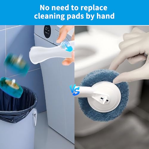 36-Piece Toilet Wand Refills, Disposable Toilet Bowl Cleaner Wand Compatible with Most Toilet Brushes,Disposable Toilet Brush Refill for Bathroom Cleaning - style: 36pcs Toilet Wand Refills