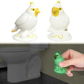 Glow in the Dark Bird Toilet Bolt Covers Decorative, Bolt hole 1.14'' | 2Pack PLA Material, Hides Rusty Toilet Bolts, for Bird Lovers, Glows After Light Exposure - style: Cardinal Bird