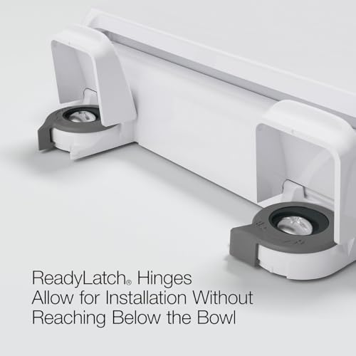 KOHLER 4639-RL-K4 Cachet ReadyLatch Round Toilet Seat Soft Close, Cashmere (Pack of 2) - color: Cashmere, size: Round (Pack of 2)