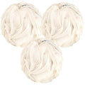MainBasics Shower Loofah Sponge Pouf, Set of 3, Seaweed Infused | Soft Mesh Body Scrubber and Bath Sponge for Gentle Exfoliation, Rich Lather, and Everyday Shower Use - style: Seaweed