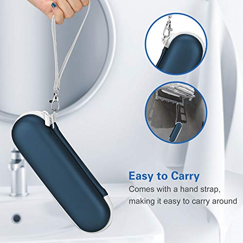 ProCase Travel Case for Oral-B/Oral-B Pro Smartseries/IO Serie Sonicare Protective Clean Electric Toothbrush, Hard EVA Case Cover Storage Bag Holder with Mesh Pocket for Accessories -Navy - color: Navy