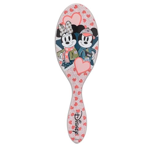 Wet Brush Original Detangler Hair Brush, Mickey & Minnie (Disney Love), Ultra-Soft IntelliFlex Bristles, Detangling Bristles Glide Through Tangles (Wet Dry & Damaged Hair), Women & Men - color: Mickey & Minnie