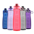 Pogo BPA-Free Plastic Water Bottle with Chug Lid, Pink, 40 oz. - color: Pink, size: 40 Ounces