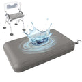 Shower Seat Cushion with Non-Slip Silicone Bottom, Shower Chair Cushion for Transfer Benches,Washable 3D Mesh Pad with Hook,Quick Drying Bathtub Chair Pad for Elderly, Pregnancy