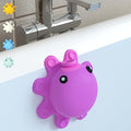 Silicone Bathtub Overflow Drain Cover with Suction Cup - Adds Inches of Water for Deeper Bath, Deep Pink - color: Pink