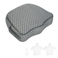 Hot Tub Booster Seat, Weighted SPA Booster Seat Cushion for Adults, 3D Air Mesh Hot Tub Seat Accssories with Non-Slip Micro Dot Bottom,Indoor or Outdoor Quick Dry Hot Tub Pillow (1 Pack-Grey) - style: 1 Pack-Grey