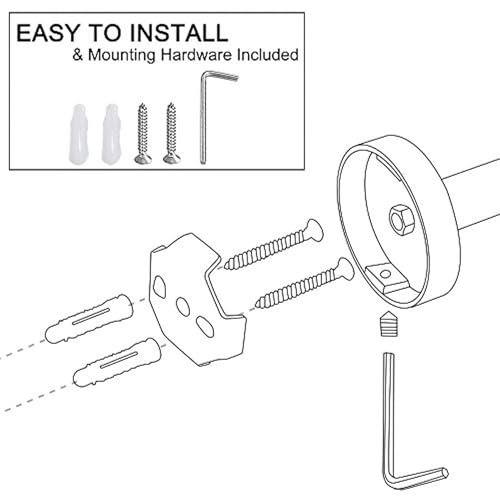 Lairuier Bathroom Hardware Set, 4-Piece Towel Holder Set Include Toilet Paper Holder,Towel Ring and 2 Towel Hooks Stainless Steel Wall Mounted Bathroom Hardware Accessories Set (Black and Gold) - color: Black Gold, size: Set A