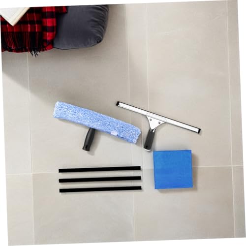 VALICLUD 1 Set Glass Wiper: Window Squeegee and Scrubber for Mirrors Windshields Bathroom Shower Doors - Window Cleaning Tools for Home Office Hotel