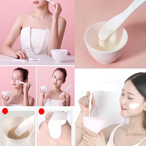 Face Mask Mixing Bowl Set- 10Pcs Face Skin Care Brush Tools for Makeup Routine