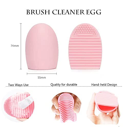 28PCS Beginner Kits Makeup Brushes Complete Sets Travel-Friendly - color: Champagne