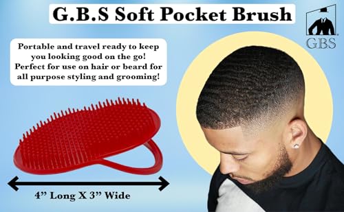 Wave Detangling Brush Set for Curly Hair, Thick, Straight & Natural Hair - Gentle Detangler Hair Brush for Women, Kids & Toddlers with Flexible Bristles -Hairbrush for Wet & Dry detangle | Gentle Detangler, Flexible Bristles, For Women & Kids, Wet & Dry H